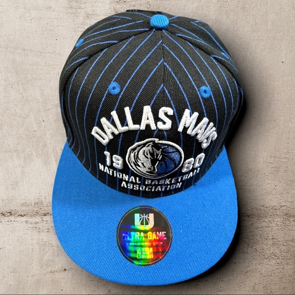 Dallas Mavericks SnapBack NWT Throwback 90’s Vintage Retro - Picture 2 of 8